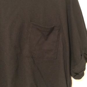Topshop Tops - Black cropped T-shirt Topshop Tops - Black cropped T-shirt